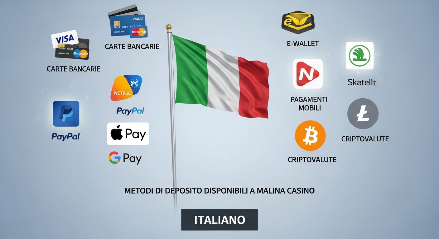 Metodi di deposito disponibili deposit methods