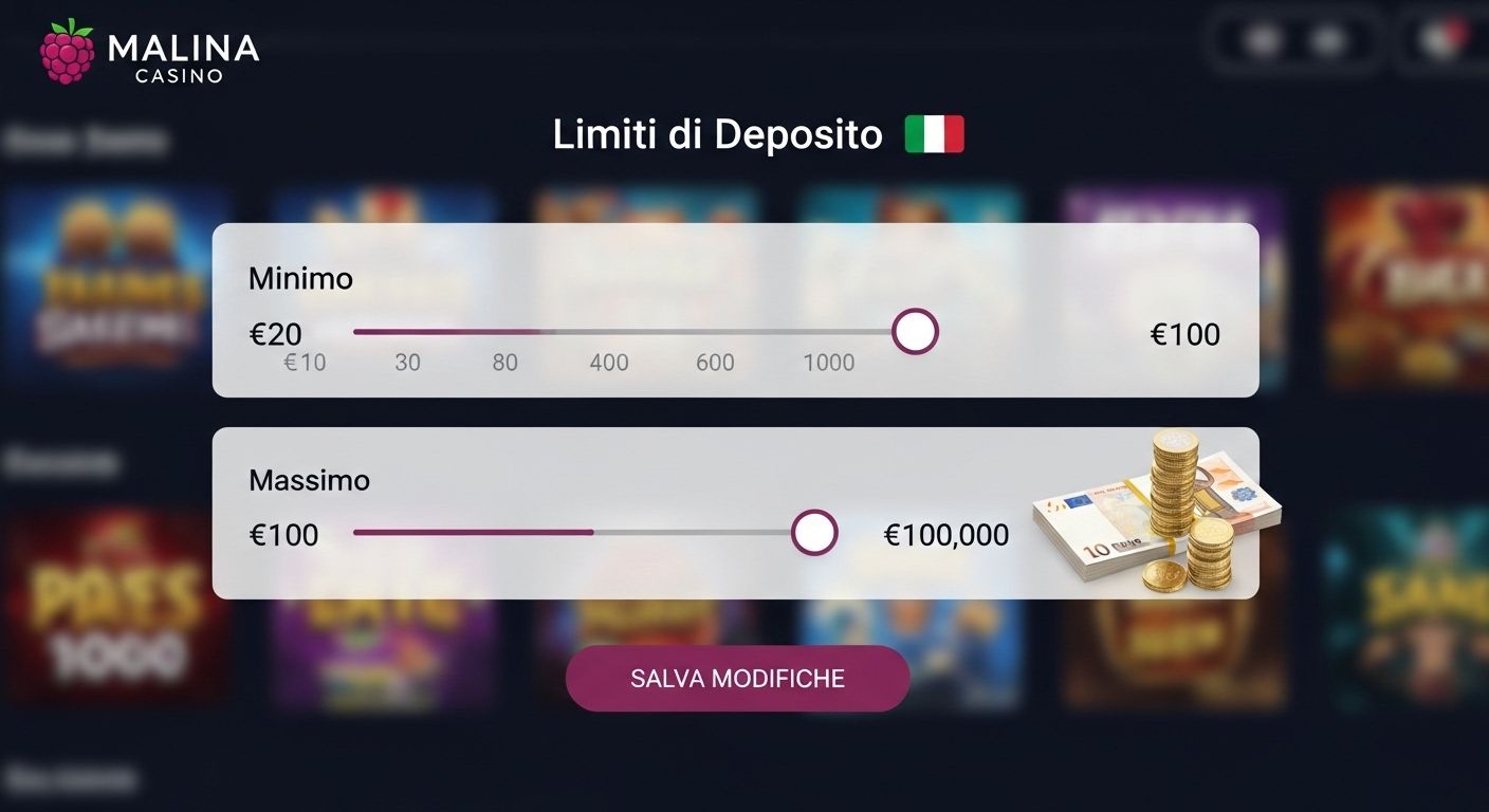 Limiti di deposito deposit limits