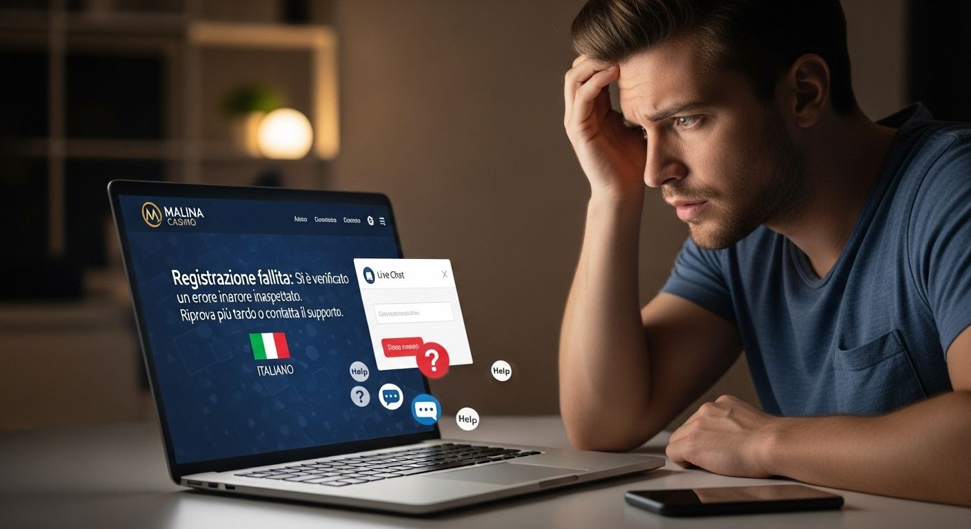Risoluzione dei problemi di registrazione casino registration guide